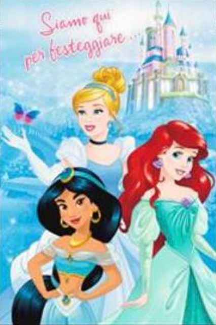 HALLMARK - BIGLIETTI AUGURI DISNEY PRINCIPESSE 129737