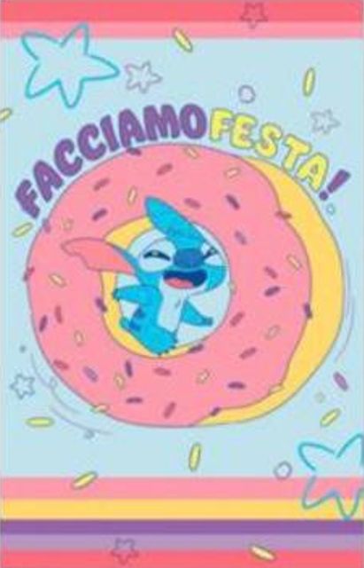HALLMARK - BIGLIETTI AUGURI DISNEY STITCH DONUTS 129864