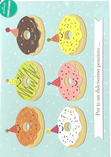 HALLMARK - BIGLIETTI AUGURI DONUTS - 320381