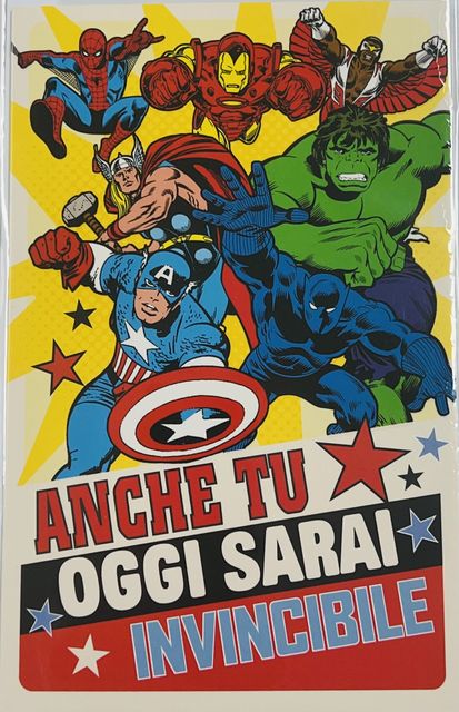 HALLMARK - BIGLIETTI AUGURI MARVEL AVENGERS 129876