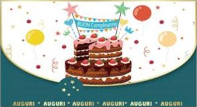 HALLMARK - BIGLIETTI AUGURI PORTASOLDI TORTA - BIANCO/BLU PETROLIO 129483
