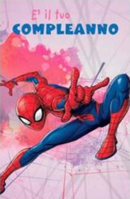 HALLMARK - BIGLIETTI AUGURI SPIDER MAN 129741