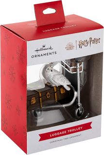 HALLMARK ORNAMENTS - HARRY POTTER - LUGGAGE TROLLEY