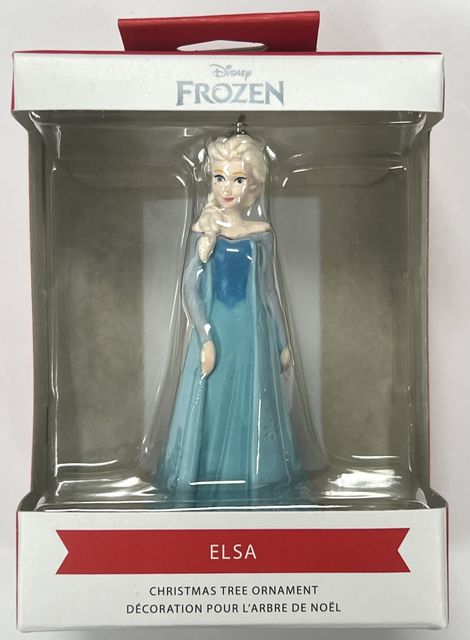HALLMARK ORNAMENTS SMALL - DISNEY FROZEN ELSA