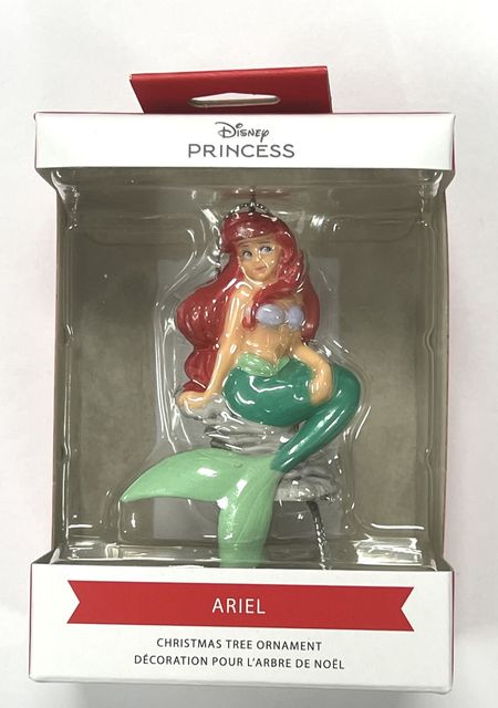 HALLMARK ORNAMENTS SMALL - DISNEY PRINCESS ARIEL