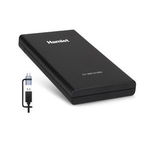 HAMLET BOX ESTERNO 2,5" + USB-C ADAPTER