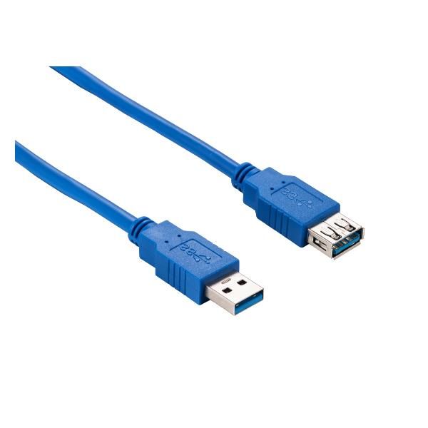 HAMLET PROLUNGA USB 3.0 5 GBPS M-F 3,0 MT