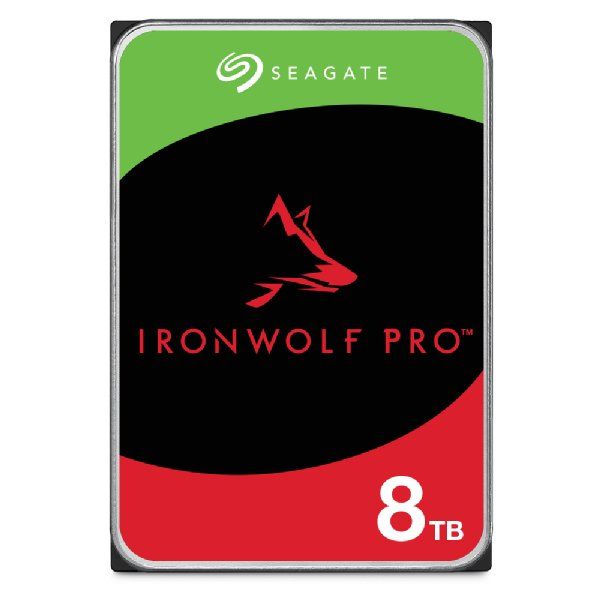 HARD DISK 8 TB IRONWOLF PRO SATA 3 3.5" NAS (ST8000NT001)