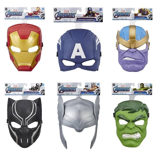 HASBRO - MARVEL AVENGERS MASCHERA BASE AST.