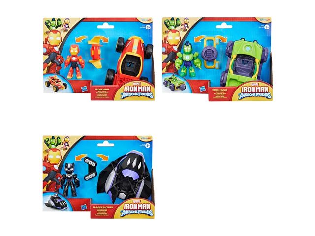 HASBRO - MARVEL IRON MAN AND FRIENDS VEHICLE ASSORTED