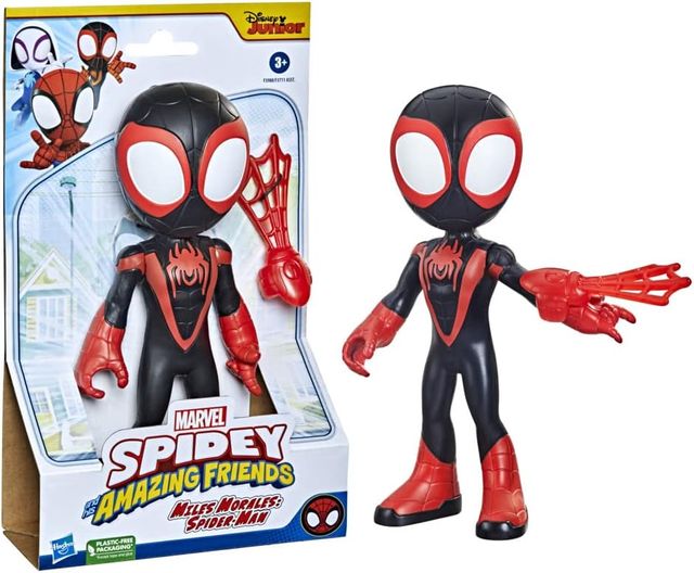 HASBRO - MARVEL MEGA SPIDEY AND HIS AMAZING FRIENDS - MILES MORALES 23CM