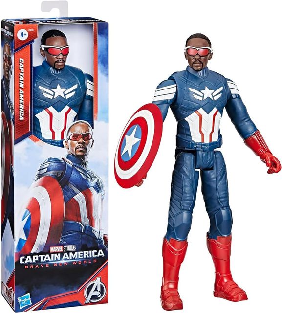 HASBRO - Marvel Studios Brave New World Titan Hero Captain America
