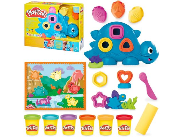 HASBRO - Play-Doh il mio primo dino forme & colori G04915L0
