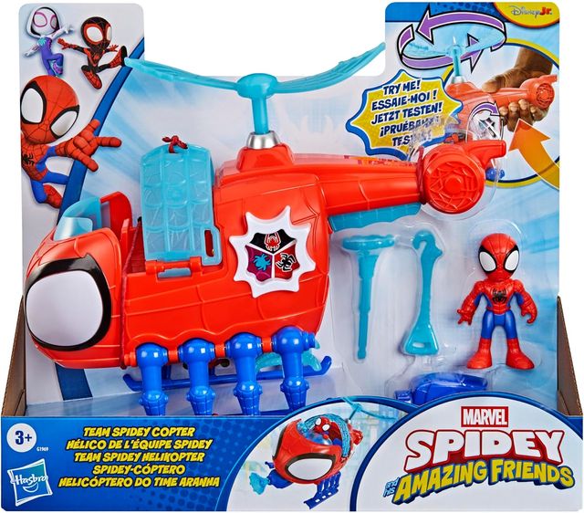 HASBRO - Spidey And His Amazing Friends - SPIDEY L’ELICOTTERO G19695L0