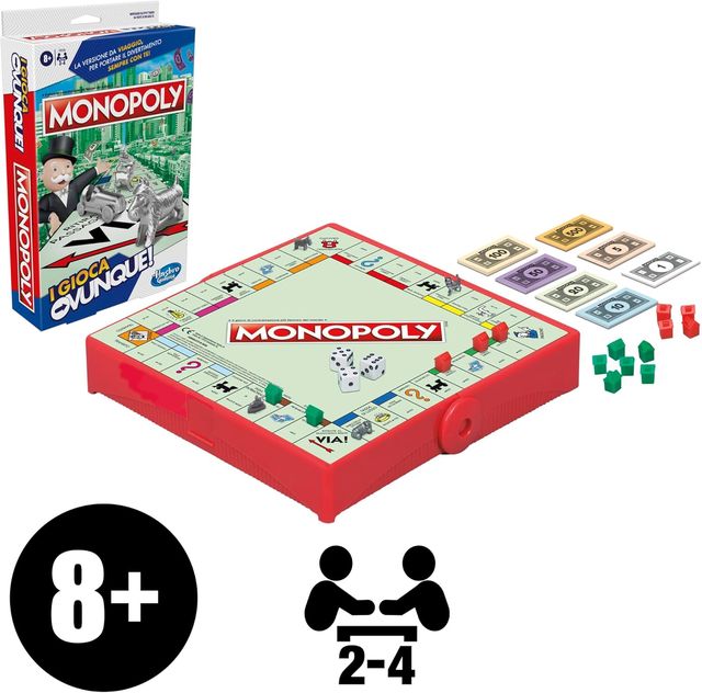 HASBRO MONOPOLY - GRAB & GO
