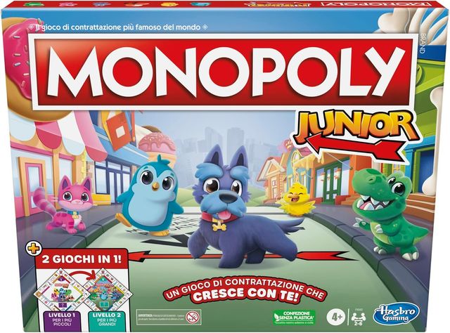 HASBRO MONOPOLY - MONOPOLY JUNIOR