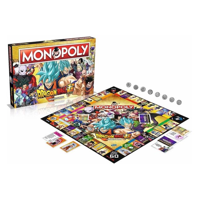 HASBRO MONOPOLY Dragon Ball Super Italian WM00250-ITA-6