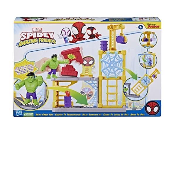 HASBRO SPIDEY E I SUOI AMICI PLAYSET HULK SPACCATUTTO