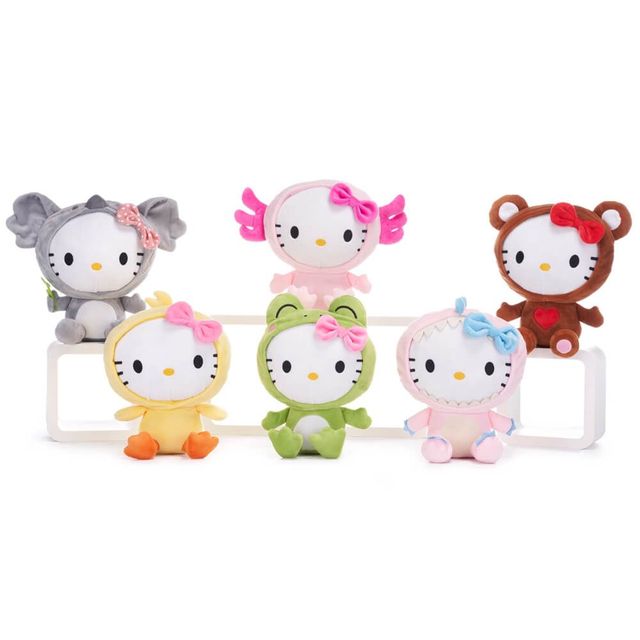 HELLO KITTY PELUCHE KAWAII KINDOM 6 ASSORTITI S3 24CM