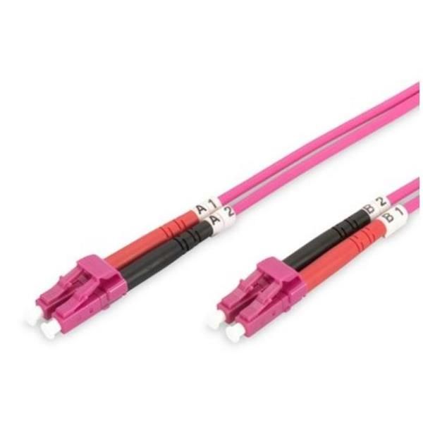 DIGITUS - Cavo patch - LC multi-mode (M) a LC multi-mode (M) - 2 m - fibra otti…