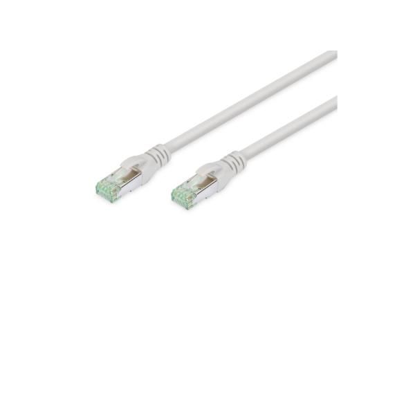 DIGITUS - Cavo patch - RJ-45 (M) a RJ-45 (M) - 2 m - SFTP - CAT 8.1 - IEEE 802.…