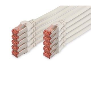 DIGITUS Professional - Cavo patch - RJ-45 (M) a RJ-45 (M) - 3 m - SFTP, PiMF - …