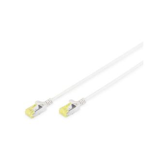 DIGITUS Slim - Cavo patch - RJ-45 (M) a RJ-45 (M) - 2 m - U/FTP - CAT 6a - senz…