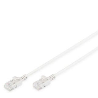 DIGITUS Slim - Cavo patch - RJ-45 (M) a RJ-45 (M) - 3 m - UTP - CAT 6 - senza a…