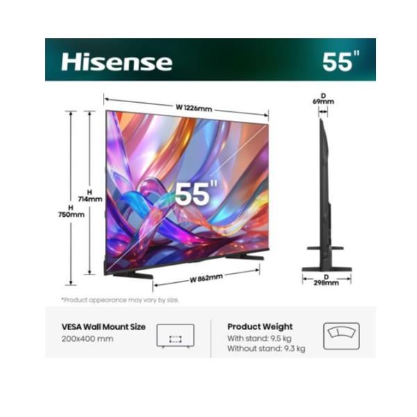 HISENSE 55 E79S QLED 4K UHD SMART VIDAA