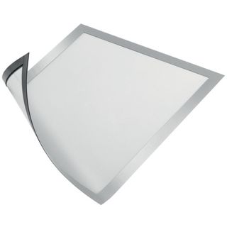 DURABLE DURAFRAME MAGNETIC - Portadocumenti - per A4 - magnetica - argento (pac…