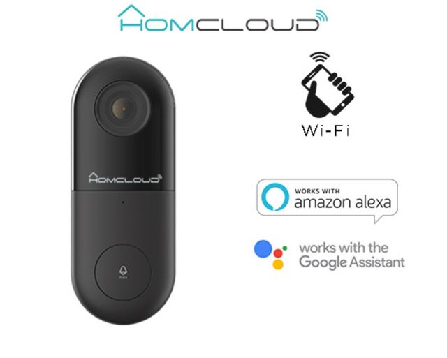 HOMCLOUD Videocitofono Campanello wifi 5S OUTDOOR TY-DB5S