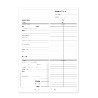 Data Ufficio - Modulo di preventivazione - 50 fogli - 215 x 297 mm - duplicato …