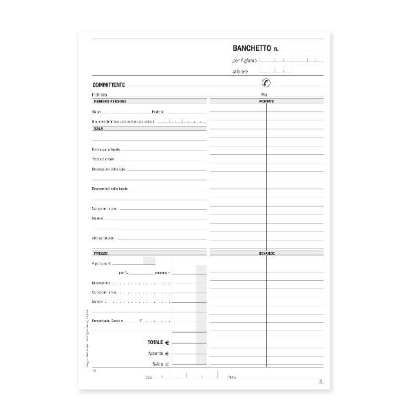 Data Ufficio - Modulo di preventivazione - 50 fogli - 215 x 297 mm - duplicato …