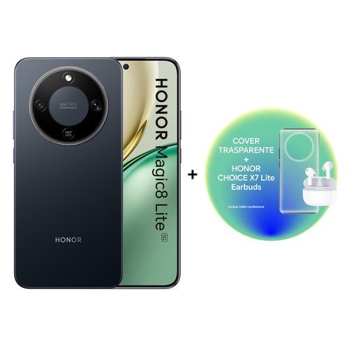 HONOR MAGIC 8 LITE 5G DUAL SIM 6.79" OCTA CORE 256GB RAM 8GB 5G ITALIA MIDNIGHT…