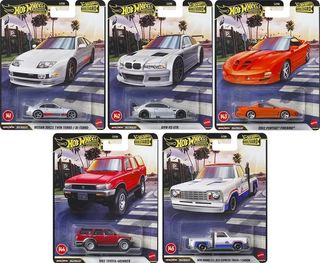 HOT WHEELS Boulevard Macchinine Car Culture Premium Pack 1:64 ASSORTITO GJT68- …