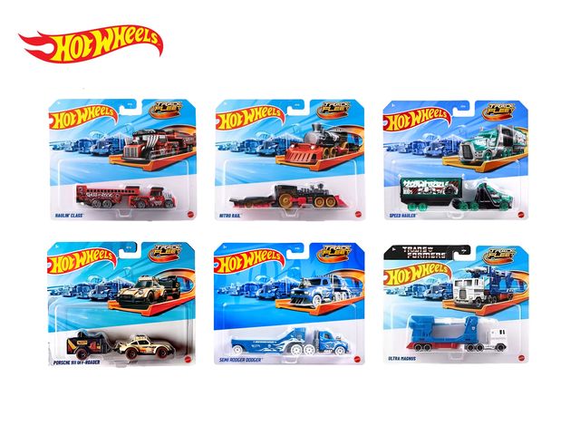 HOT WHEELS CARS - CONFEZIONE 6 TRACK FLEET ASST HYT56