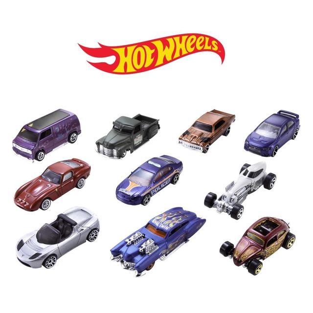 HOT WHEELS CONF. 10 VEICOLI 54886