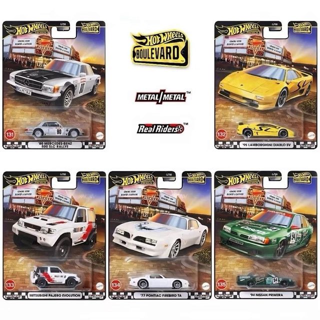 HOT WHEELS Car Culture Premium – BLOULEVARD 1:64 ASSORTITO GJT68-978D