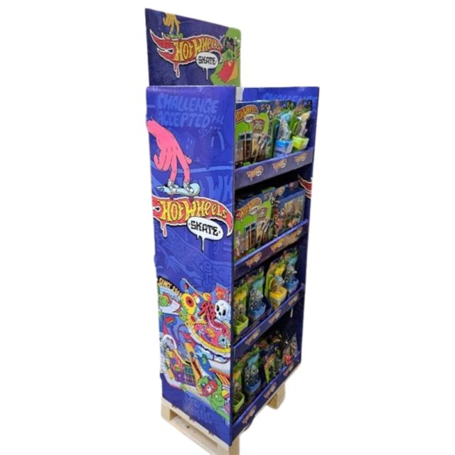 HOT WHEELS ESPOSITORE BOX SKATE 2024 JFB43