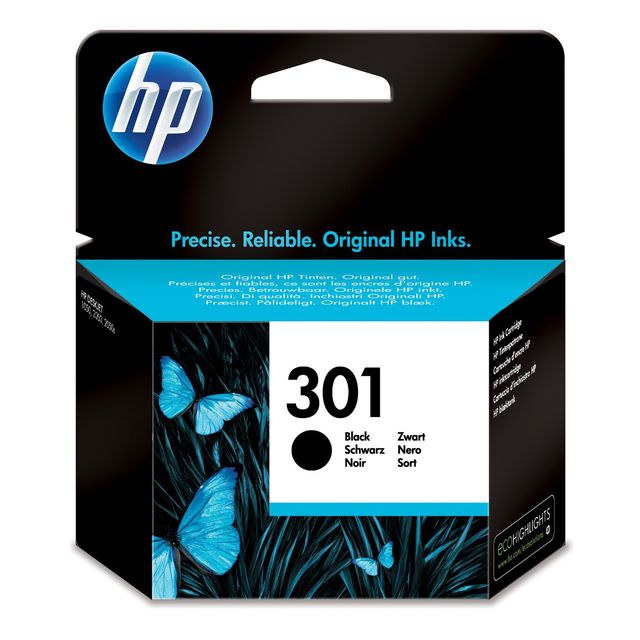HP 301 - 3 ml - Schwarz - original - Tintenpatrone