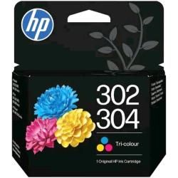 HP 302/304 TRI-COLOR CARTUCCIA INK-JET 100 PAGINE