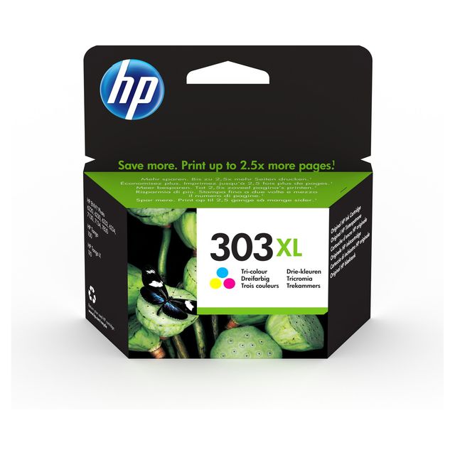 HP 303XL - 10 ml - Hohe Ergiebigkeit - Farbe (Cyan, Magenta, Gelb)