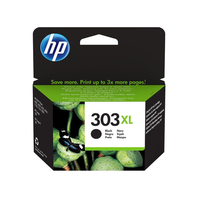 HP 303XL - 12 ml - Hohe Ergiebigkeit - Schwarz