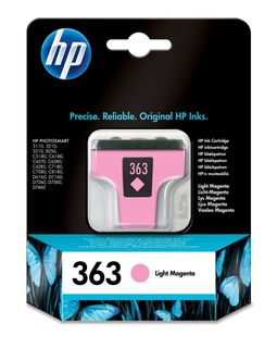 HP 363 Light Magenta Ink Cartridge with Vivera Ink cartuccia d\'inchiostro Orig…