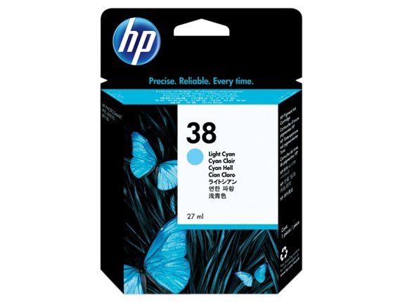HP 38 cartuccia d\'inchiostro 1 pz Originale Resa standard Ciano chiaro