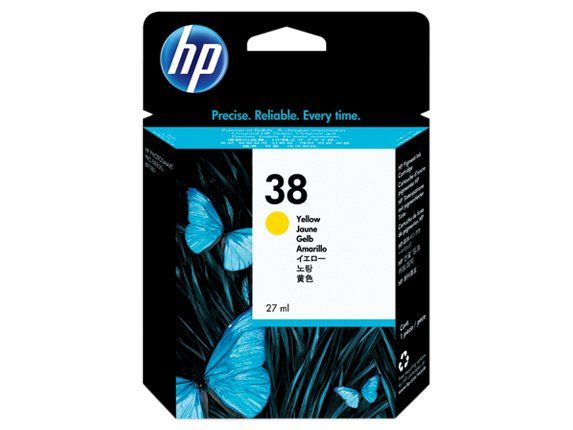 HP 38 cartuccia d\'inchiostro 1 pz Originale Resa standard Giallo