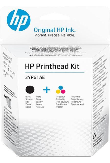 HP 3YP61AE Black/Tri-color GT Printhead Kit cartuccia d'inchiostro 2 pz Nero, C…