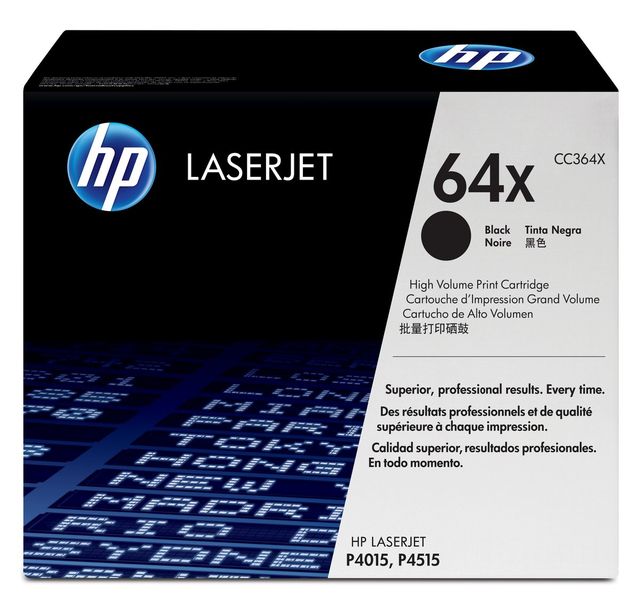 HP 64X cartuccia toner 1 pezzo(i) Originale Nero