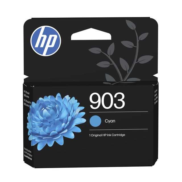 HP 903 Cyan Original Ink Cartridge cartuccia d'inchiostro 1 pz Resa standard