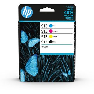 HP 912 Combo Pack - 4er-Pack - Schwarz, Gelb